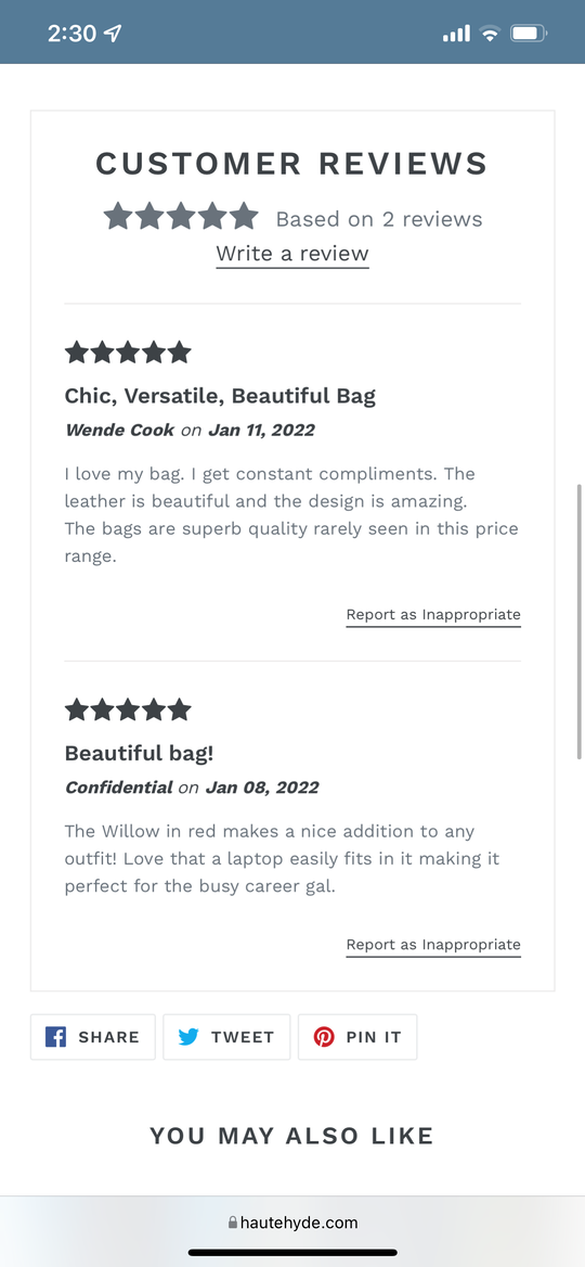 Customer Reviews