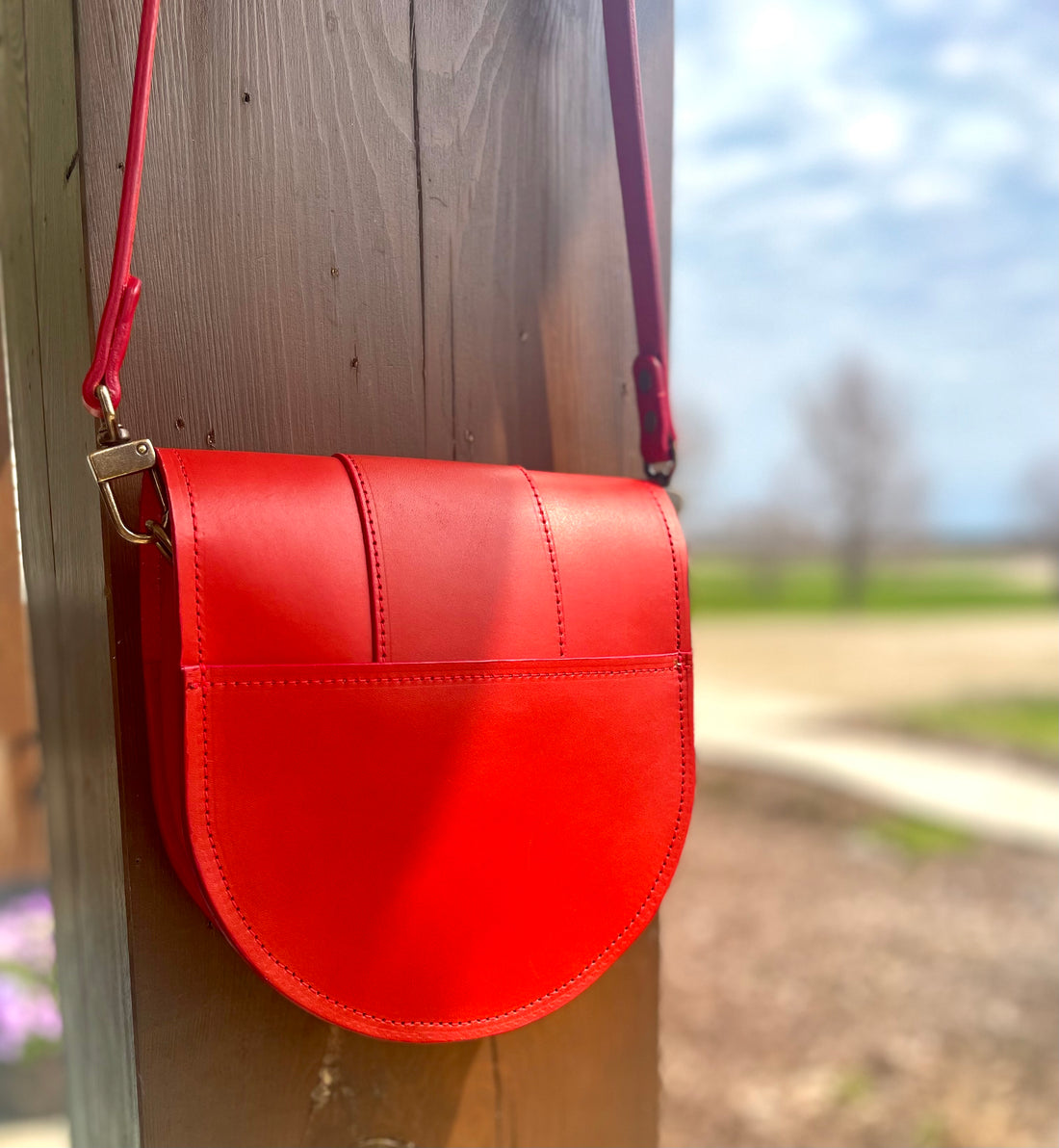 The Ashlynn Small Saddle Bag