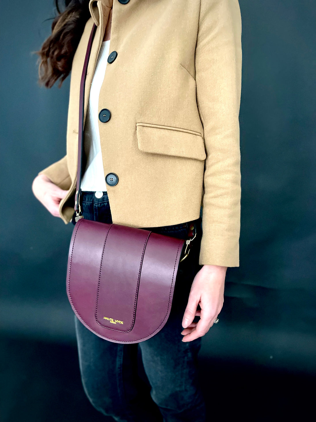 The Ashlynn Small Saddle Bag