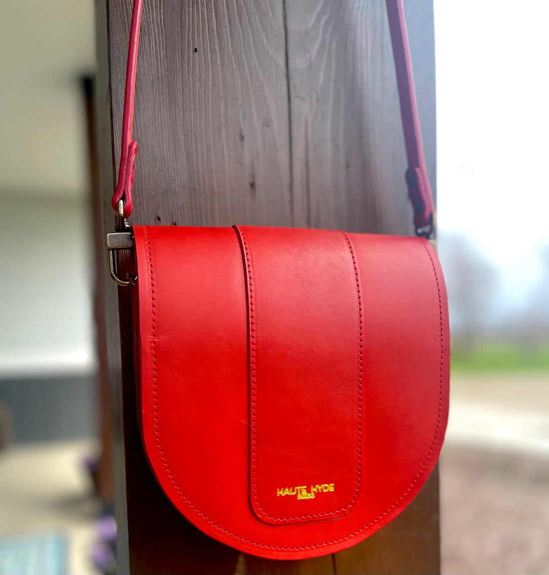 The Ashlynn Small Saddle Bag