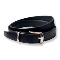 Leather Dress Belt- Traditional Buckle