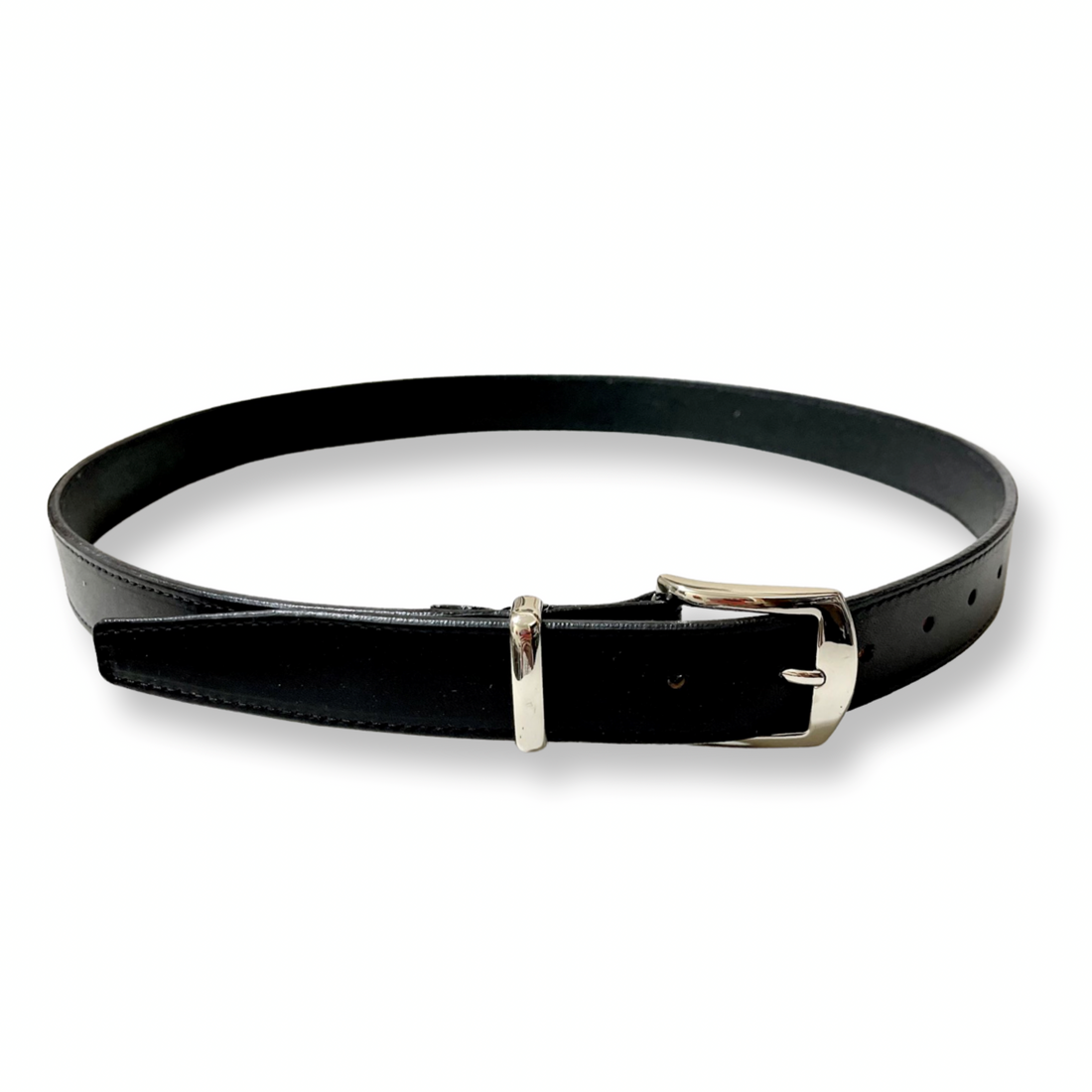 Leather Dress Belt- Traditional Buckle